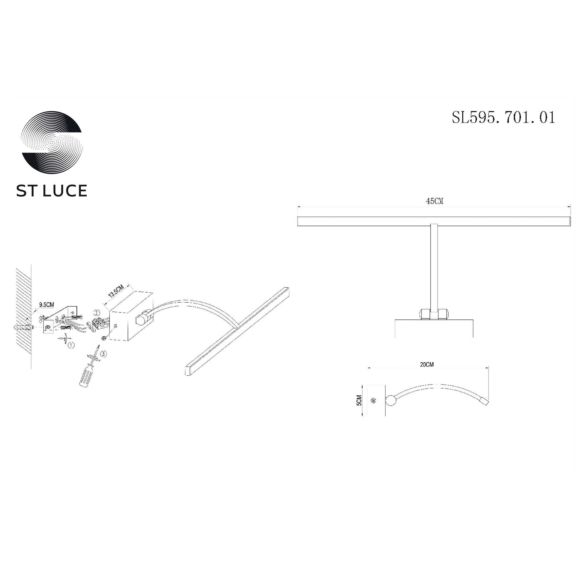 Картинка Подсветка для картин ST Luce SL595.701.01