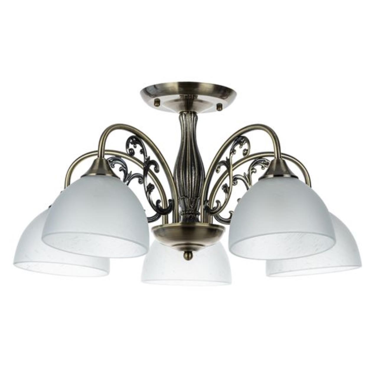 Картинка Потолочная люстра Arte Lamp Spica A3037PL-5AB