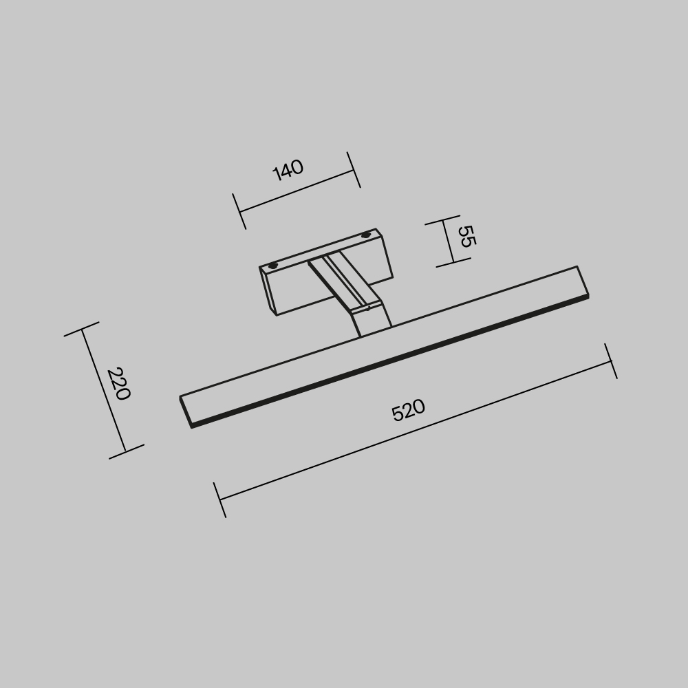 Картинка Подсветка Maytoni MIR010WL-L12B4K