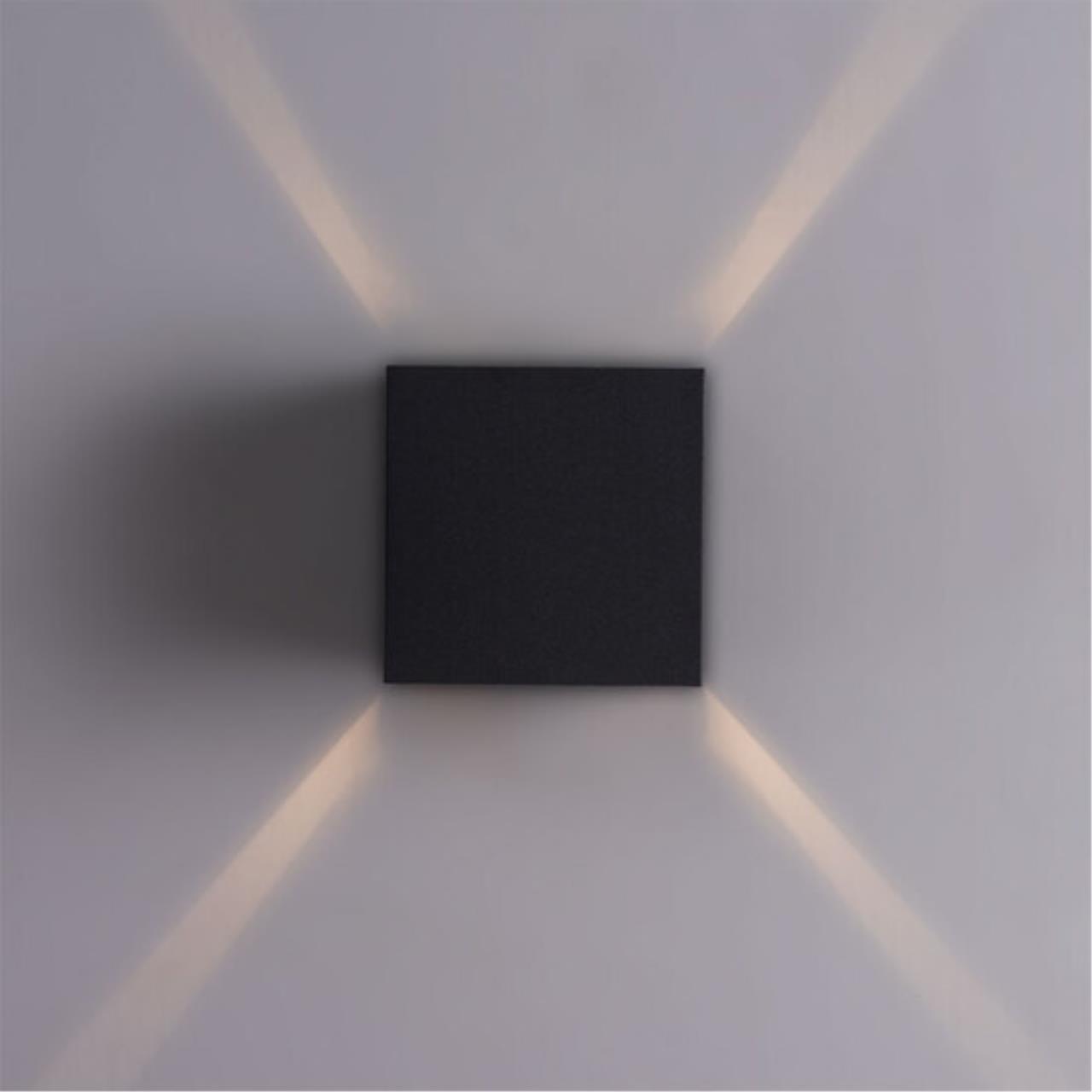 Картинка Уличный настенный светодиодный светильник Arte Lamp Rullo A1414AL-1BK