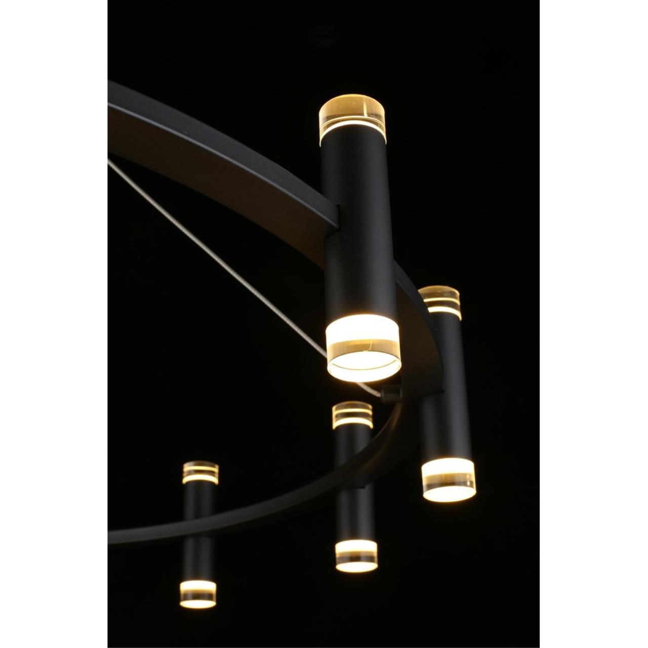 Картинка Подвесная светодионая люстра Aployt Klarcia APL.037.03.200