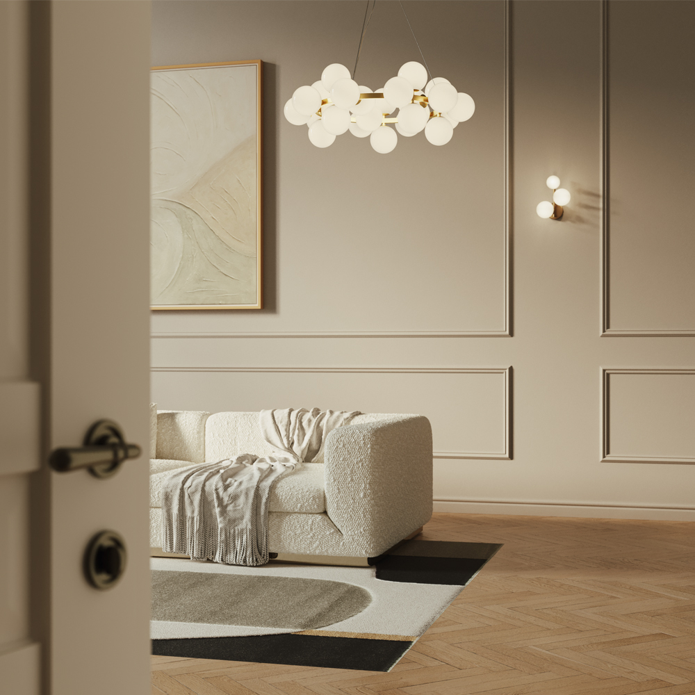 Картинка Настенный светильник (бра) Maytoni MOD545WL-03BS