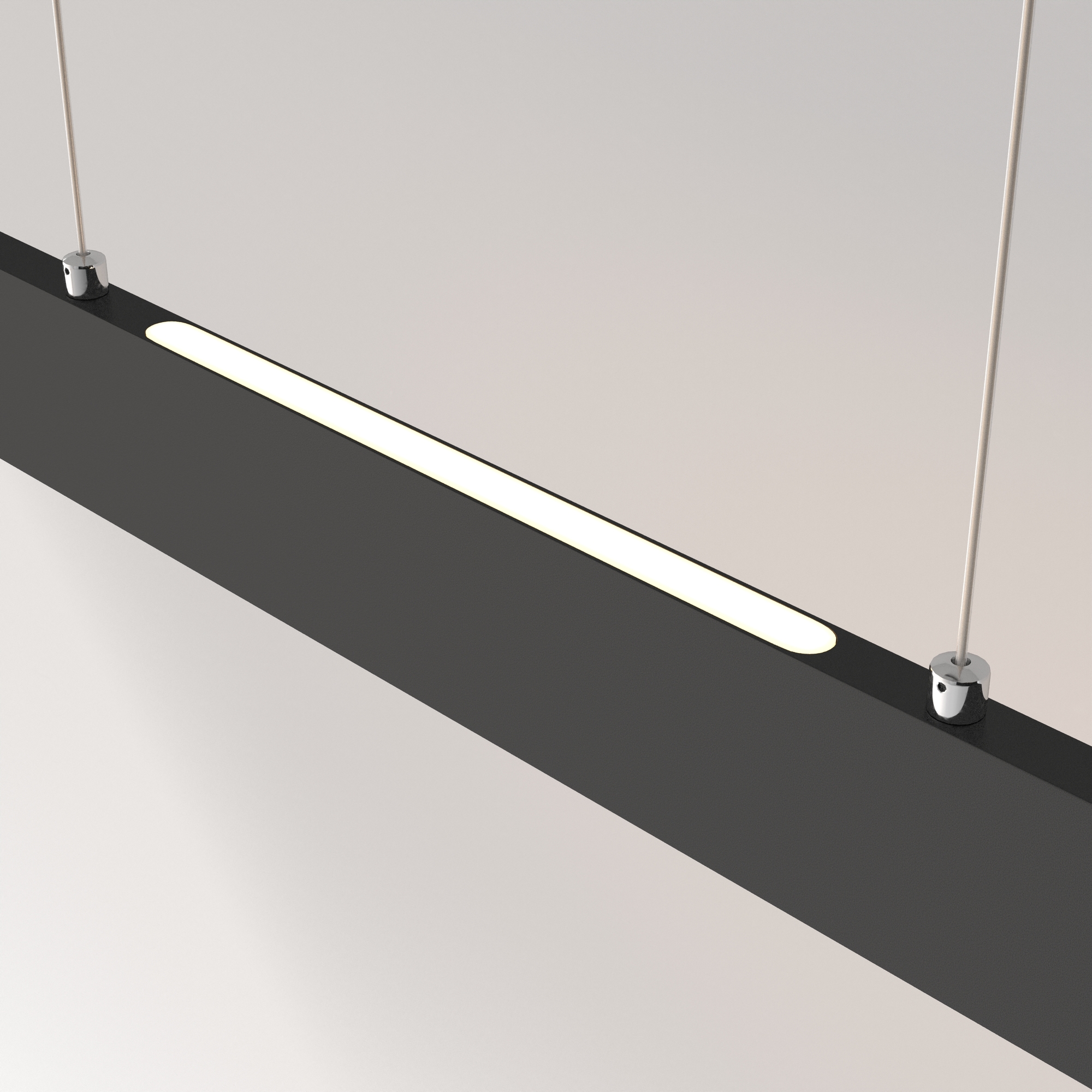 Картинка Подвесной светодиодный светильник Maytoni Step P010PL-L30B