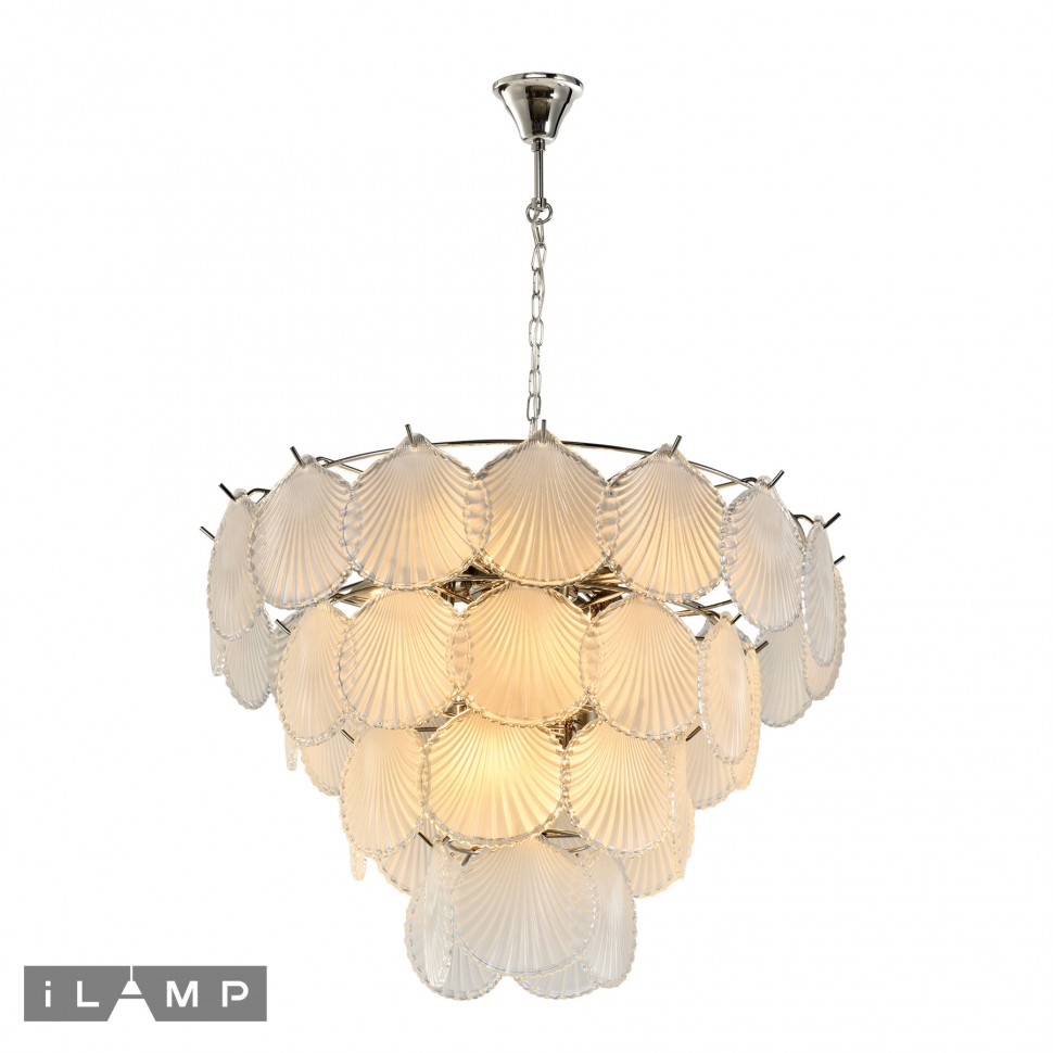 Картинка Подвесная люстра iLamp Soho P2546-12 Nickel