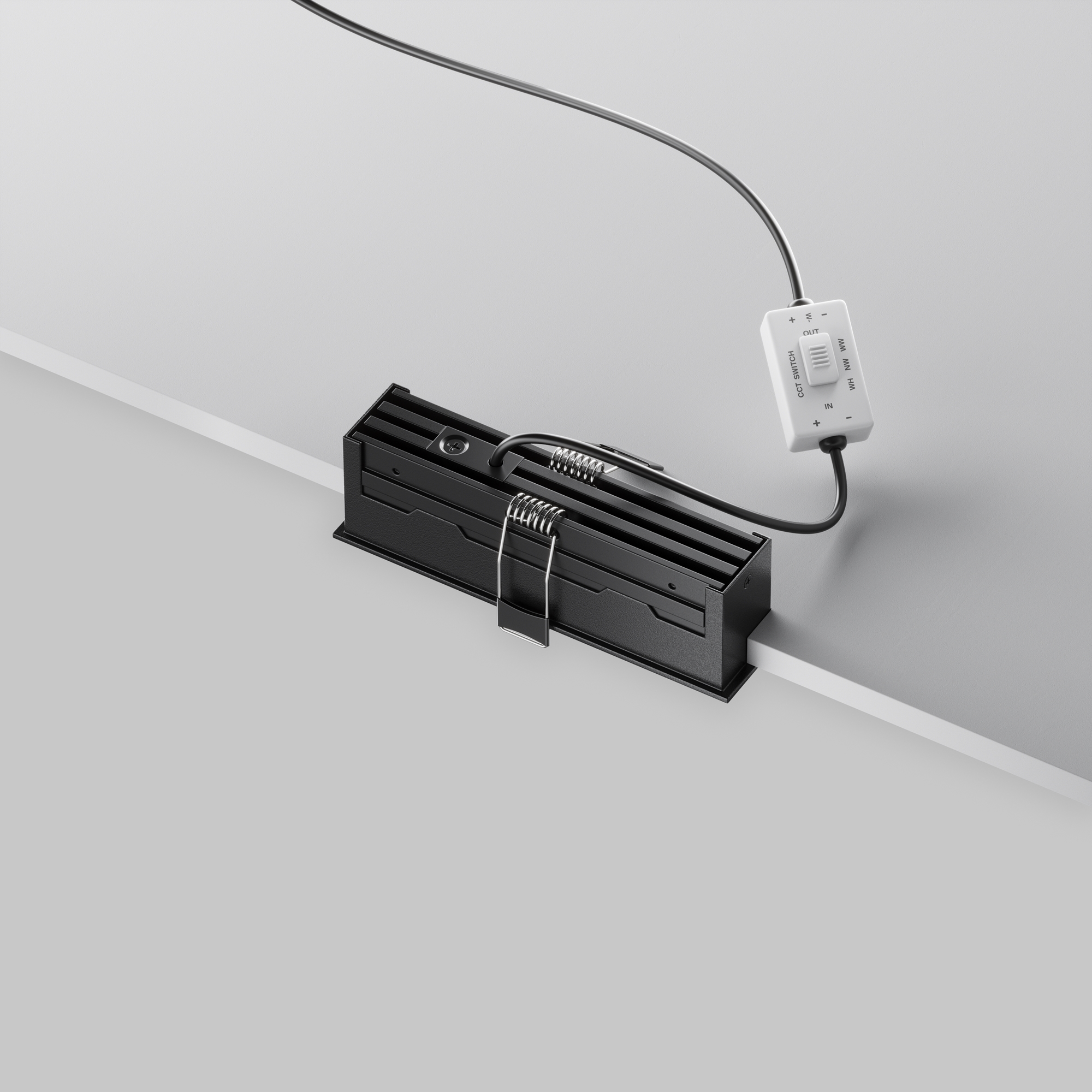 Картинка Встраиваемый светильник Technical DL066-12W3-6K-B