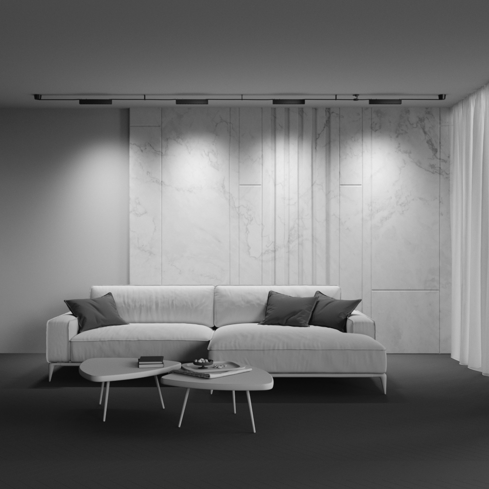 Картинка Потолочный светильник Technical TR128B-12W4K-M-B