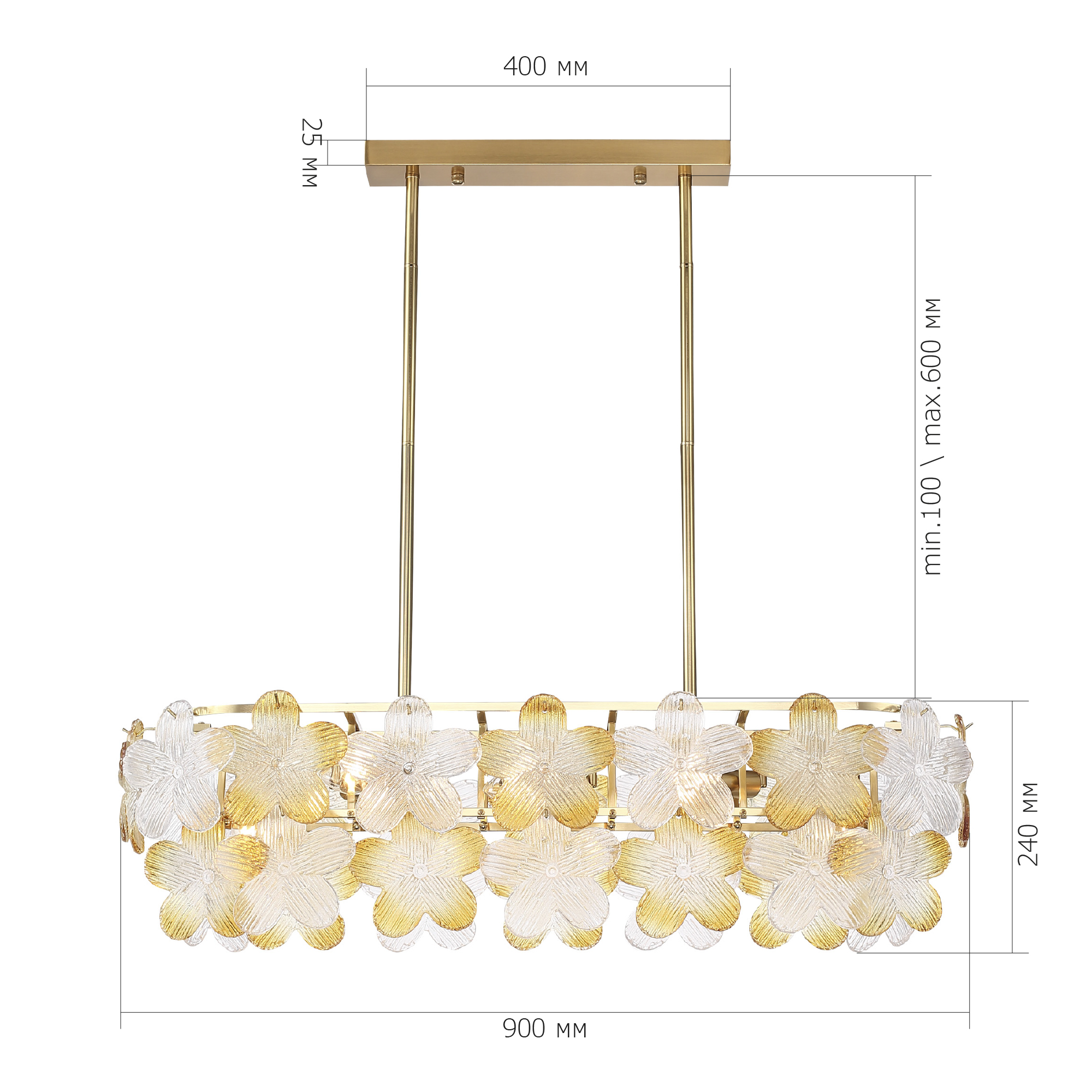 Картинка SL6240.203.08 Люстра ST-Luce TENDER