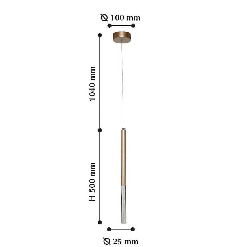 Картинка Подвесной светодиодный светильник Favourite Cylindro 2210-1P