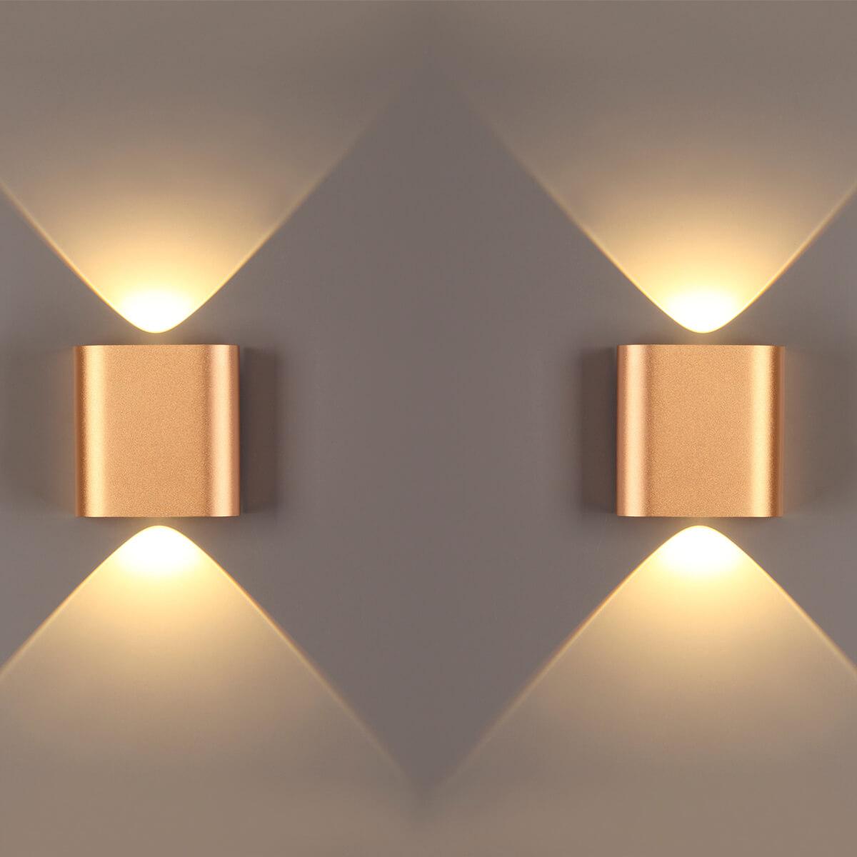 Картинка Настенный светодиодный светильник Odeon Light Hightech Magnum 4212/2WL