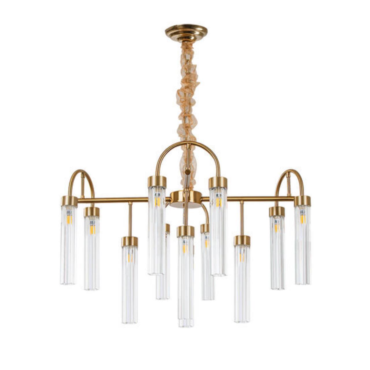 Картинка Подвесная люстра Arte Lamp BORGIA A4088LM-12AB