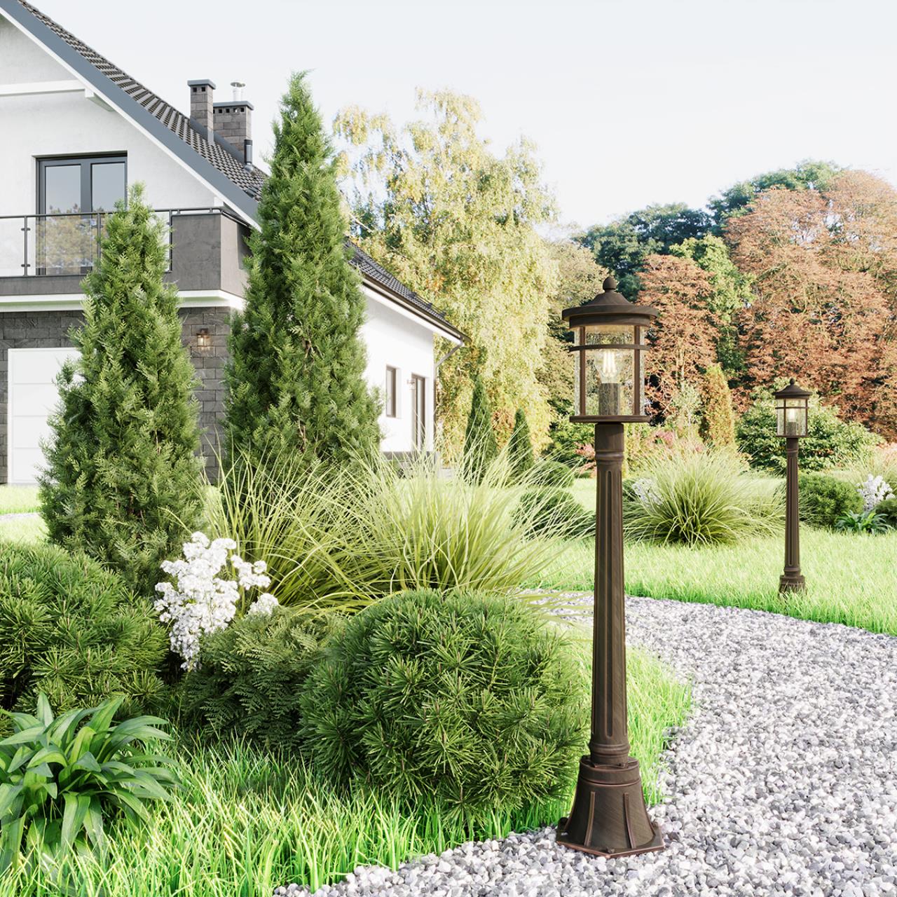 Картинка Уличный светильник Odeon Light Nature Virta 4044/1F