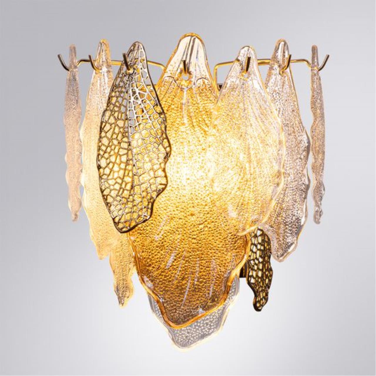 Картинка Настенный светильник Arte Lamp FELICITA A4080AP-2GO