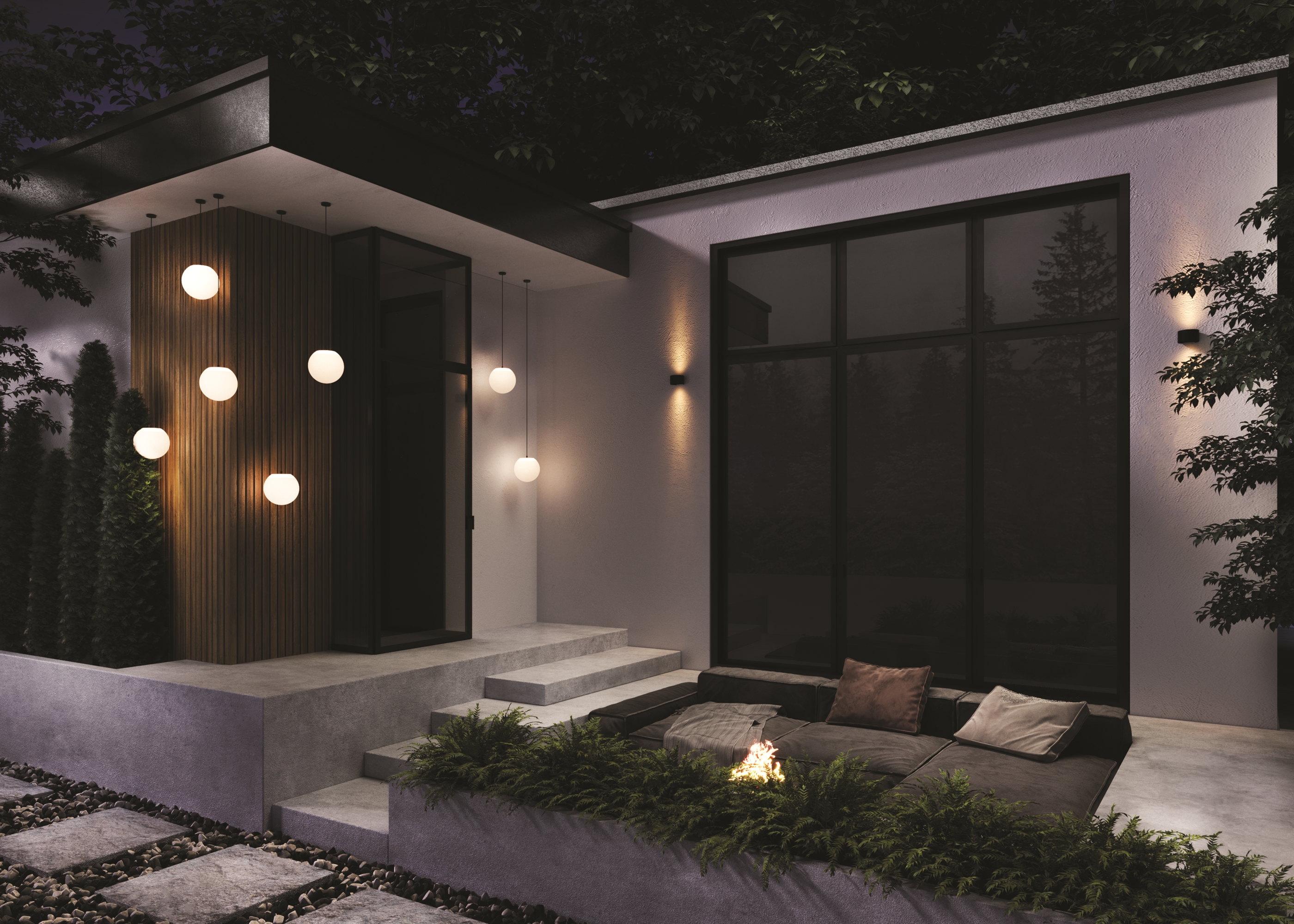 Картинка Подвесной светильник Outdoor O594PL-01B