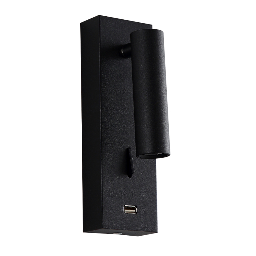 Картинка Бра Crystal Lux CLT 210W USB BL Crystal Lux 1400/469