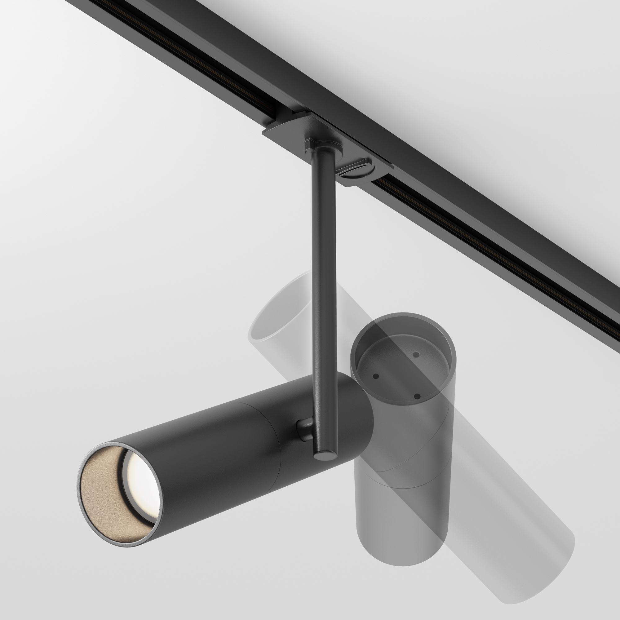 Картинка Трековый светильник Maytoni Track TR005-1-GU10-B