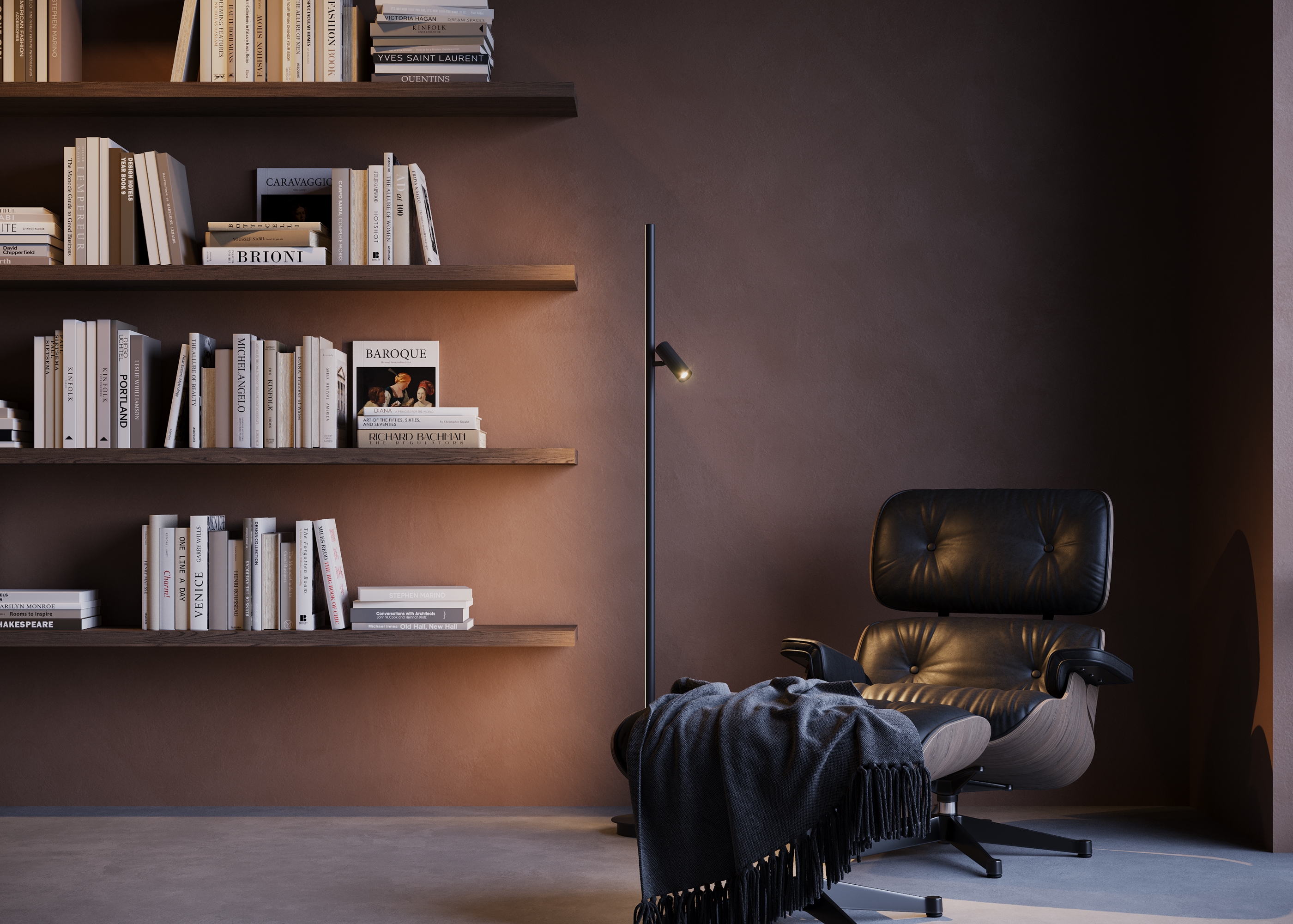 Картинка Напольный светильник (торшер) Maytoni MOD395FL-L28B3K