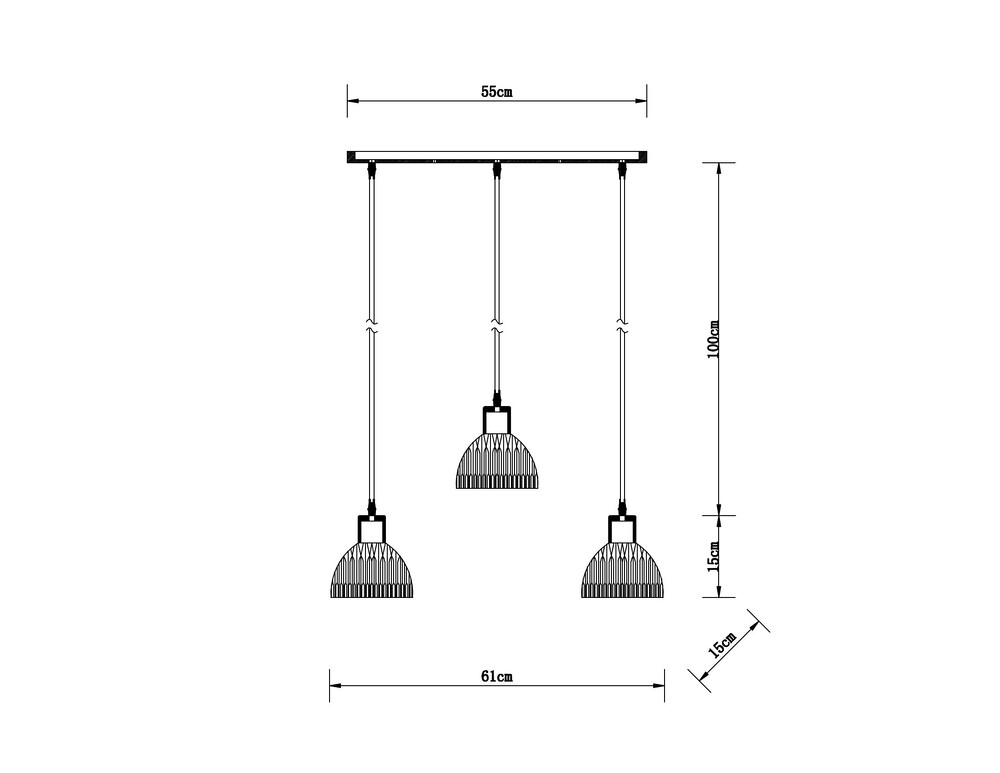 Картинка Люстра Arte Lamp LANCASTER A5869SP-3BK