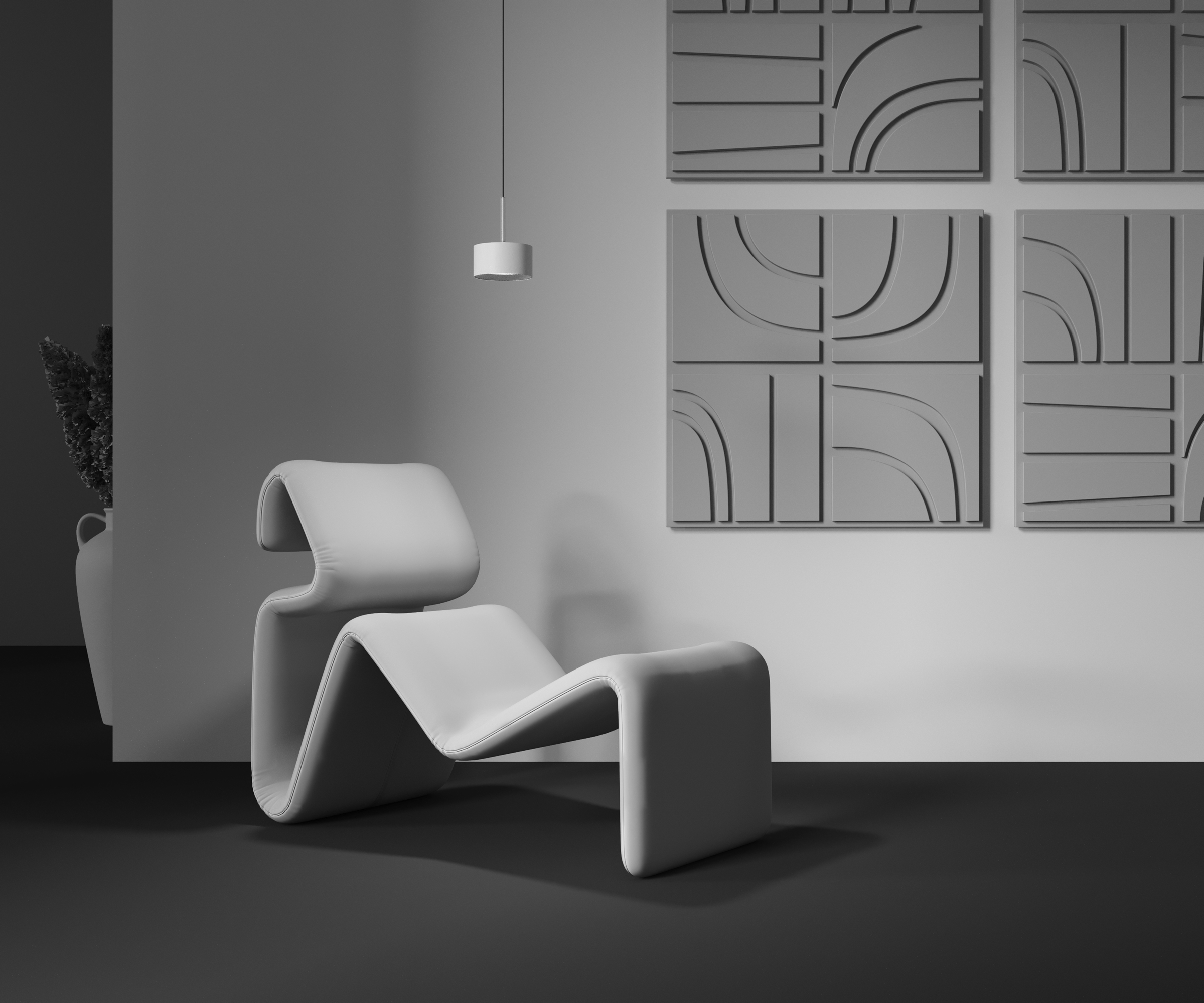 Картинка Подвесной светильник Technical P102PL-12W3K-W