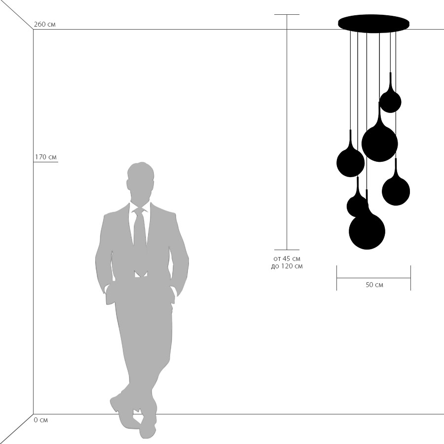 Картинка Подвесной светильник Lightstar Globo 813063