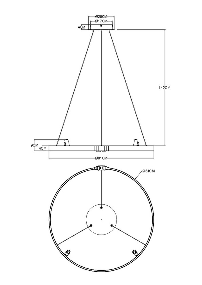 Картинка Подвесная люстра Arte Lamp CESARE A1993SP-38BK
