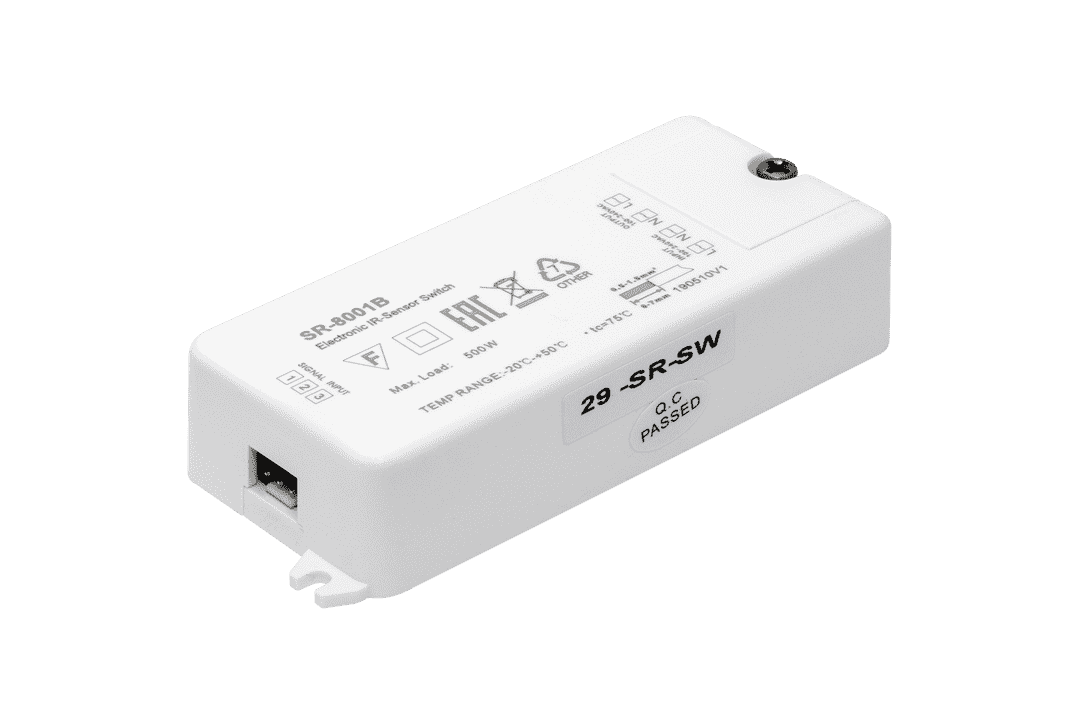 Картинка "ИК-датчик ""открытие-закрытие двери"" серебро 220 В"