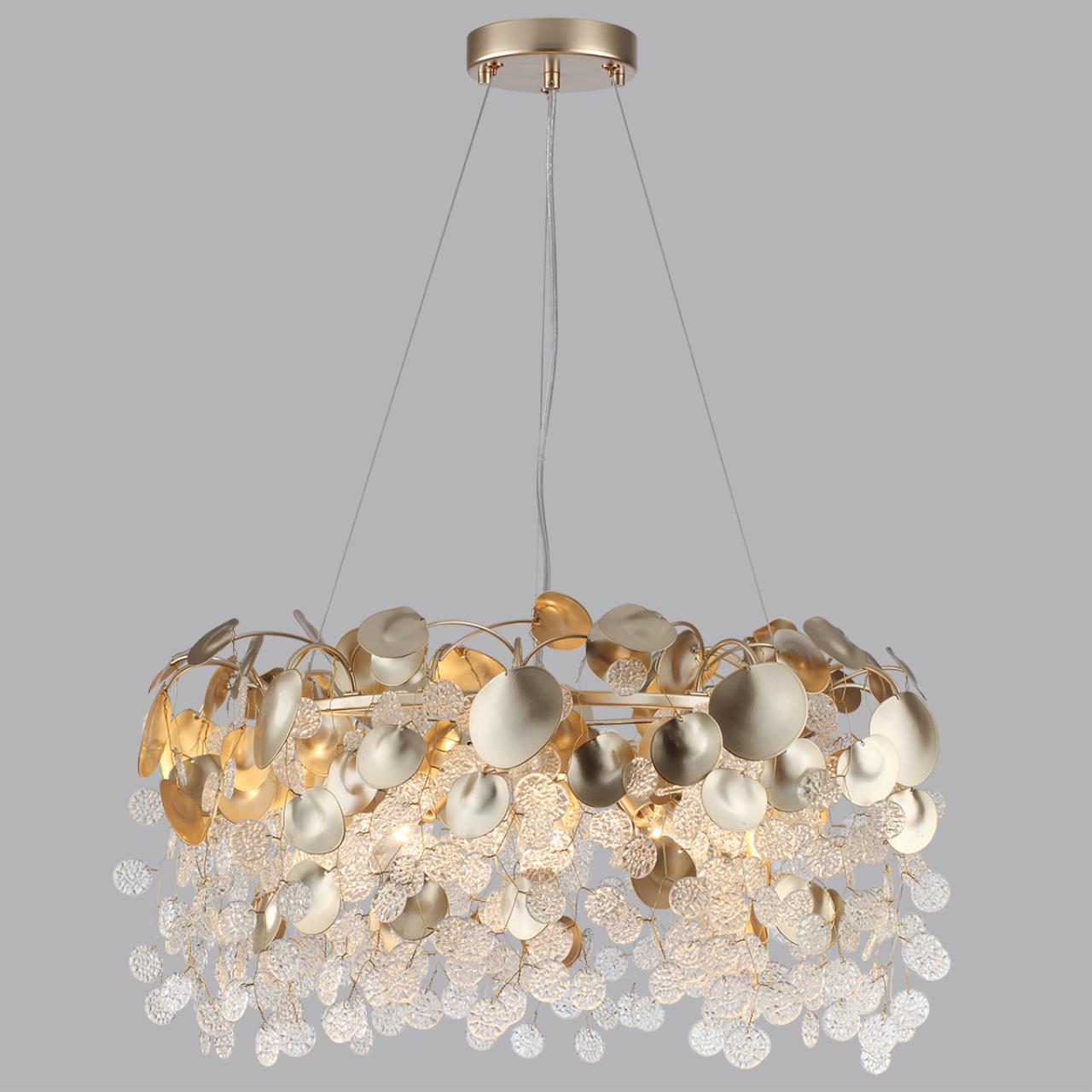 Картинка 5104/8 CLASSIC Odeon Light Люстра COINS