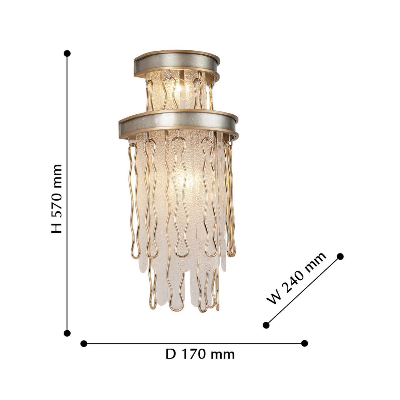 Картинка Настенный светильник Favourite Medea 2696-2W