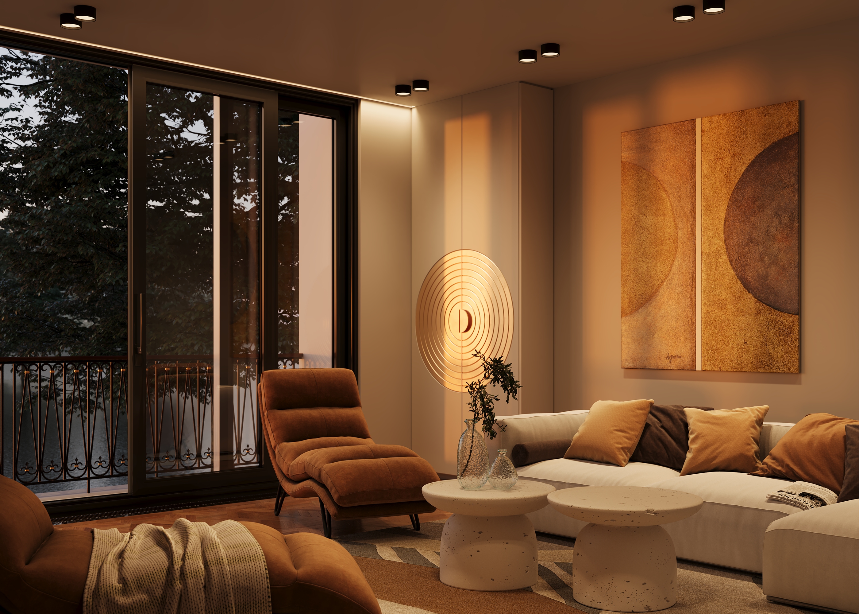 Картинка Потолочный светильник Technical C091CL-12W3K-B