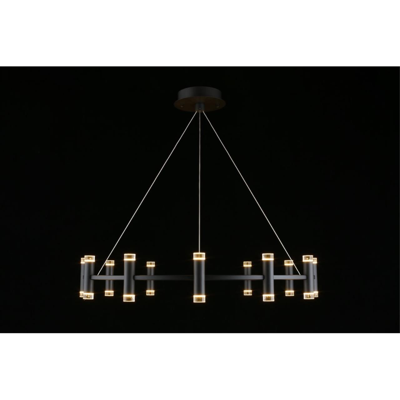 Картинка Подвесная светодионая люстра Aployt Klarcia APL.037.03.120