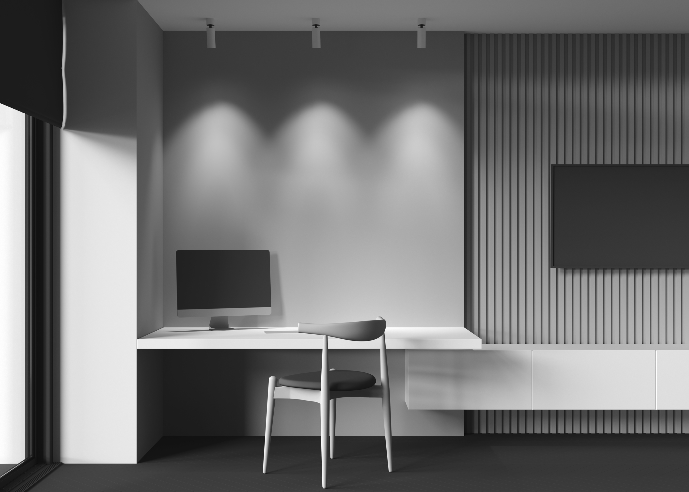 Картинка Потолочный светильник Technical C055CL-L12W3K-W-W