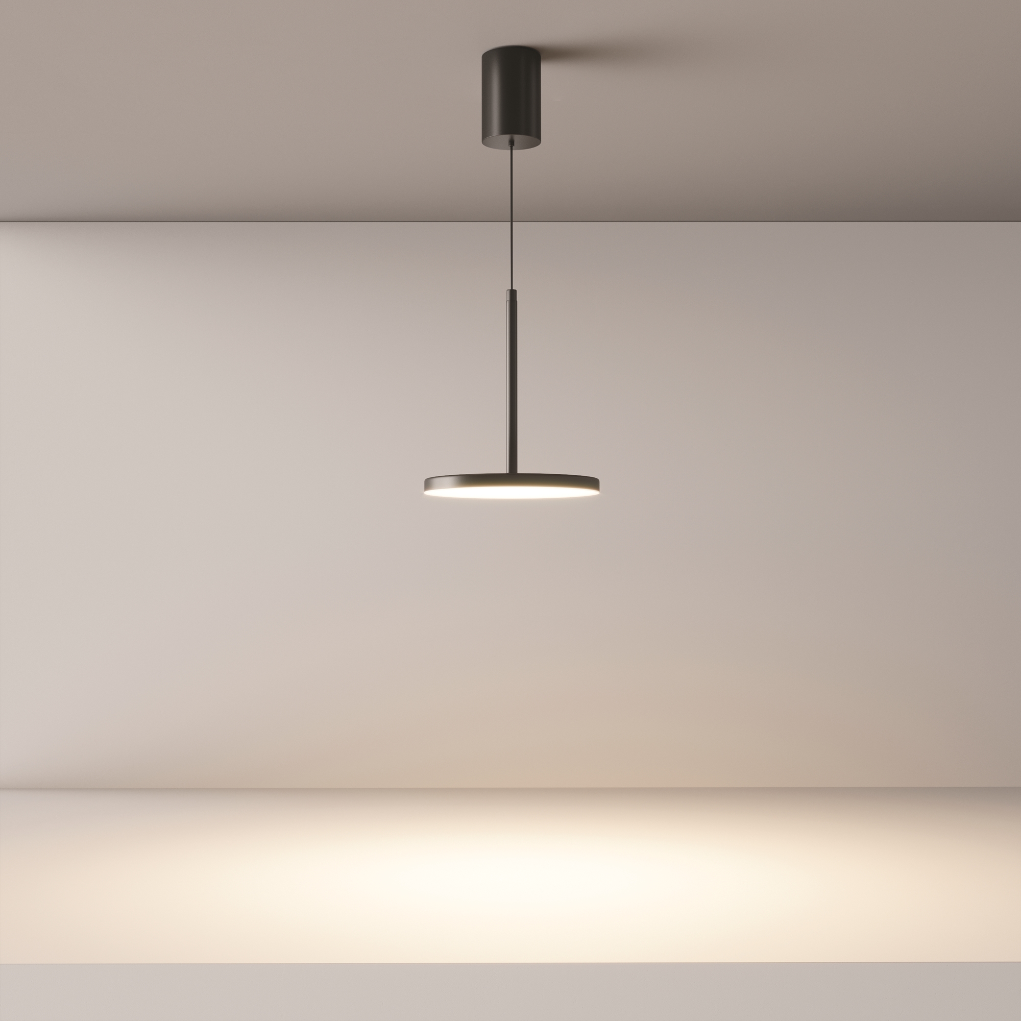 Картинка Подвесной светильник Technical P076PL-L12W3K-B