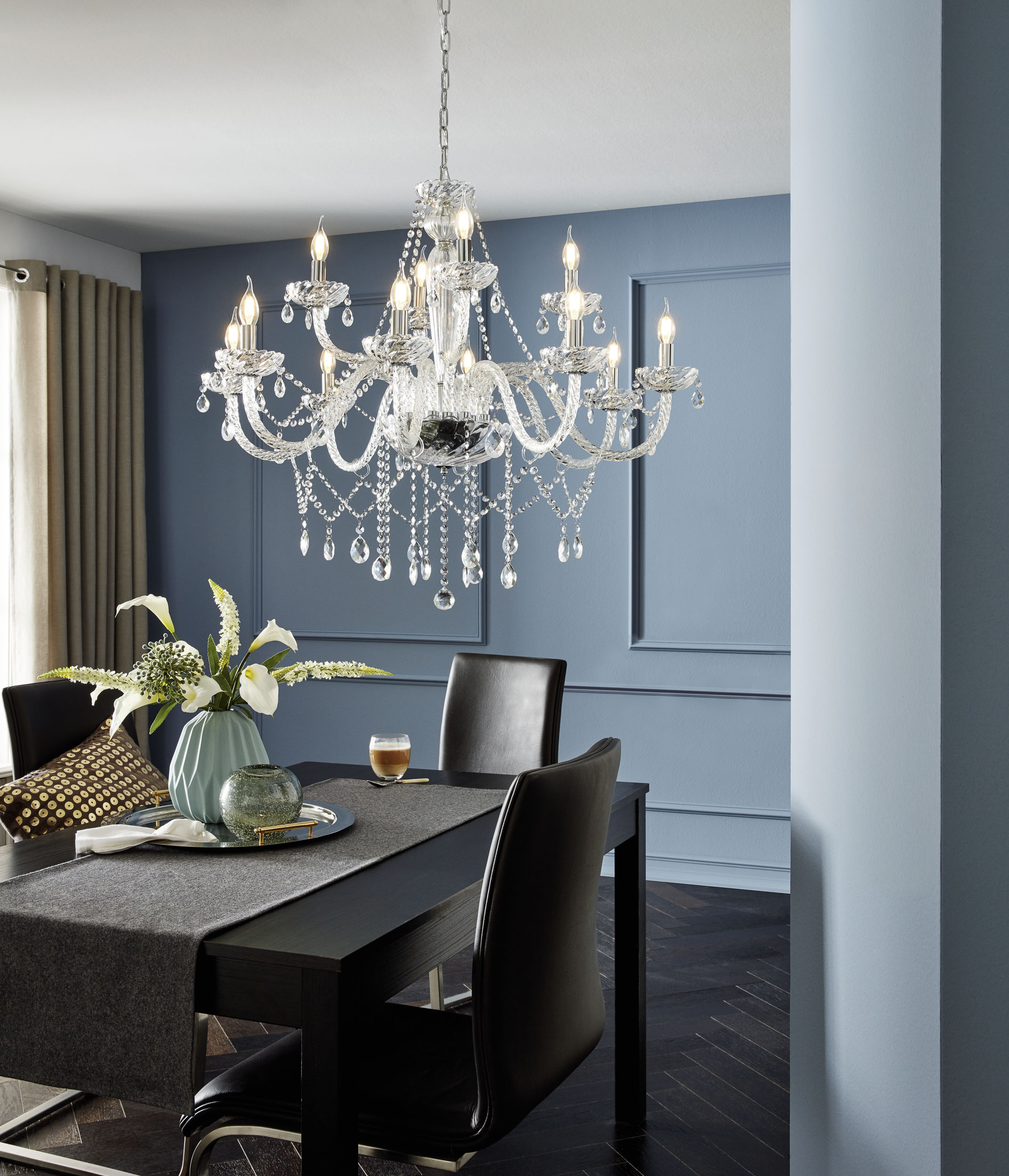 Картинка Подвесная люстра Eglo Basilano 1 39102