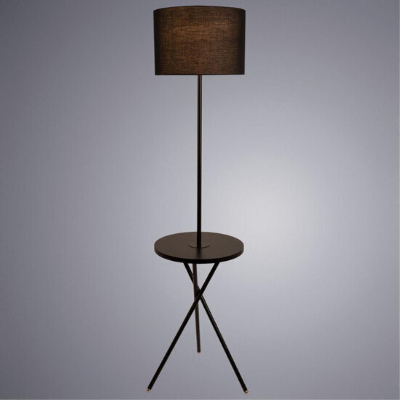 Картинка Торшер Arte Lamp Combo A2070PN-1BK
