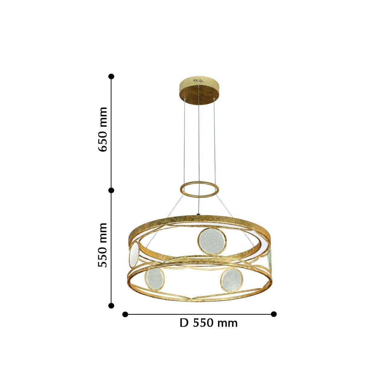 Картинка Подвесной светодиодный светильник Favourite Rocco 2354-5P