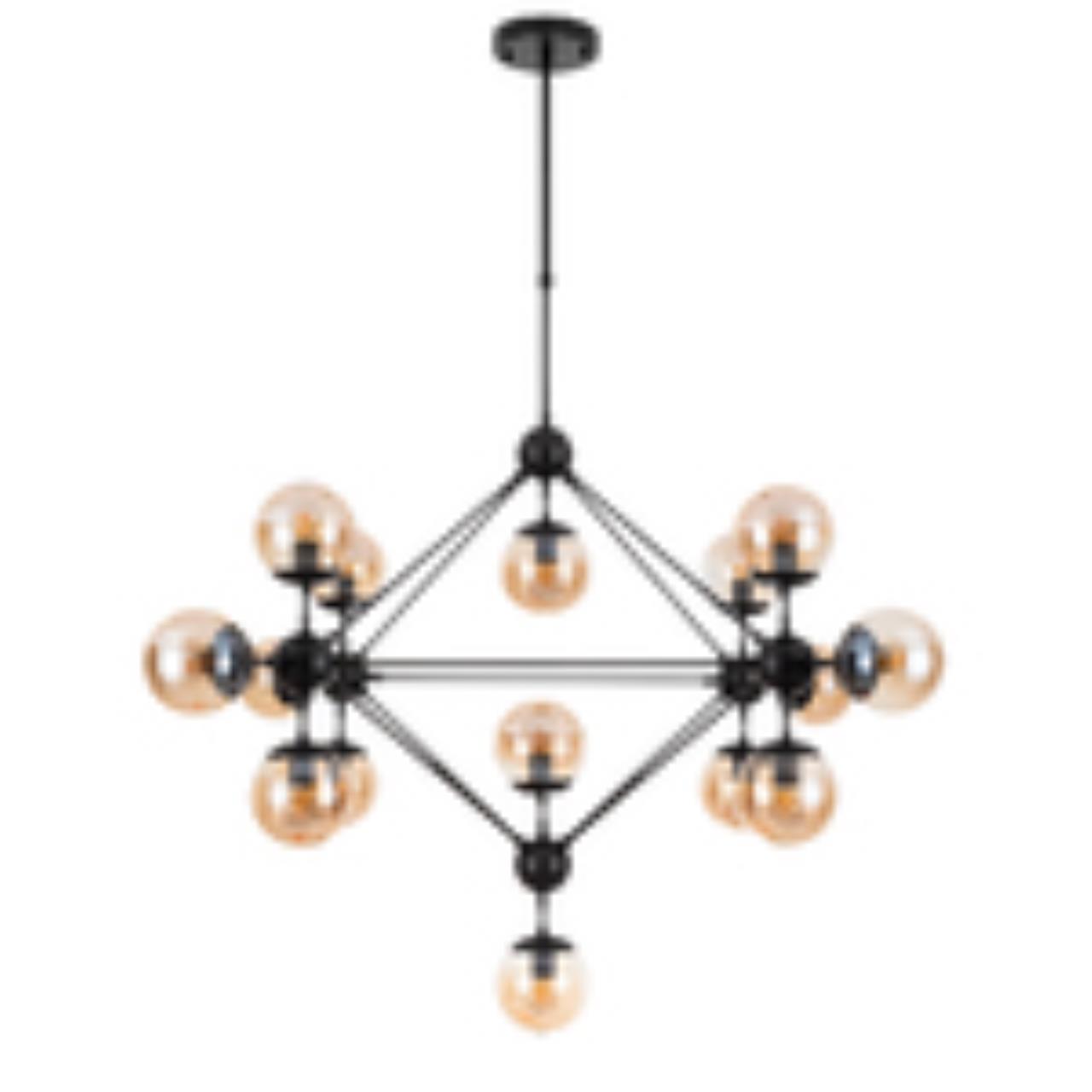 Картинка Подвесной светильник Arte Lamp Bolla A1664SP-15BK