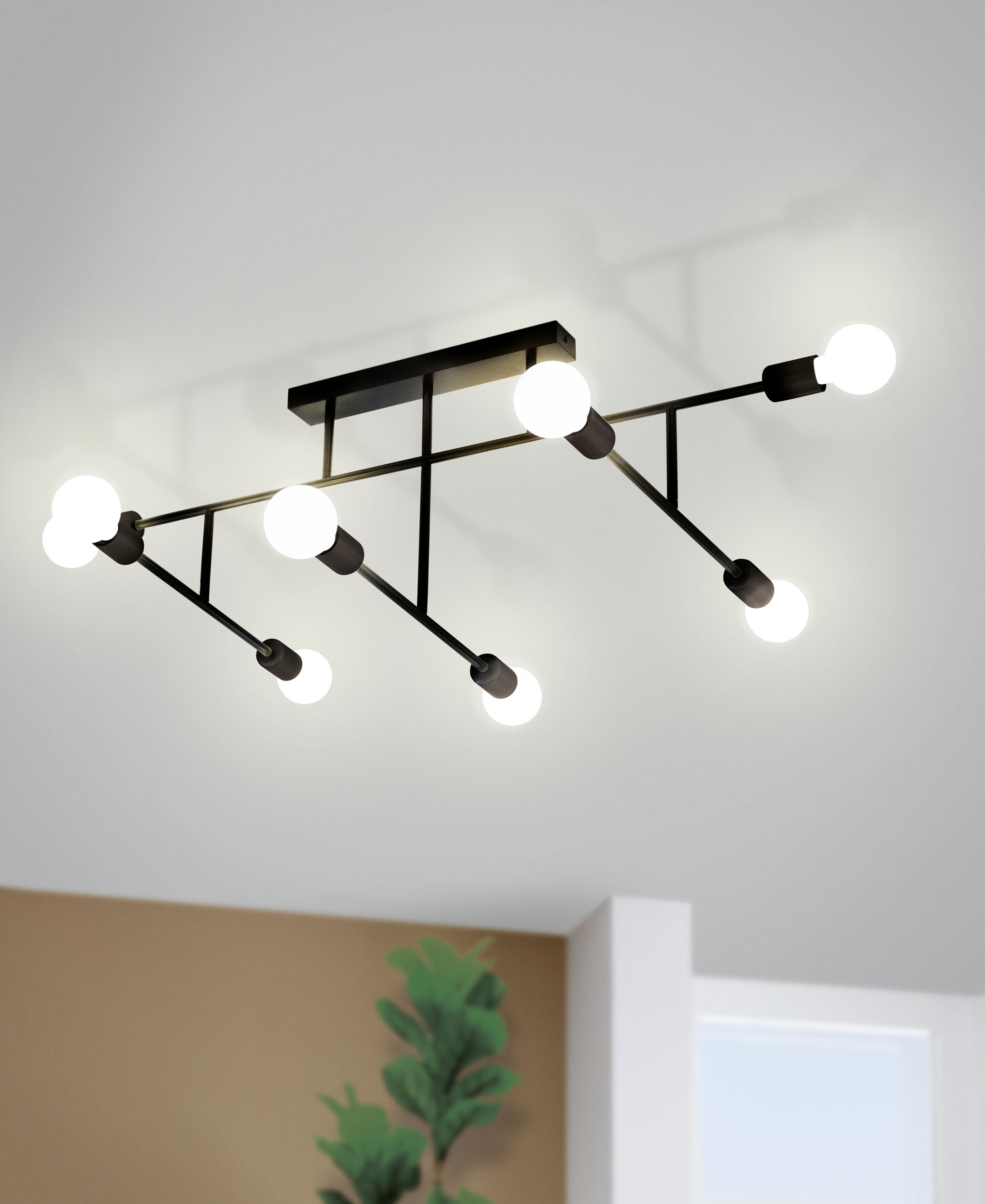 Картинка Потолочная люстра Eglo Belsiana 98035