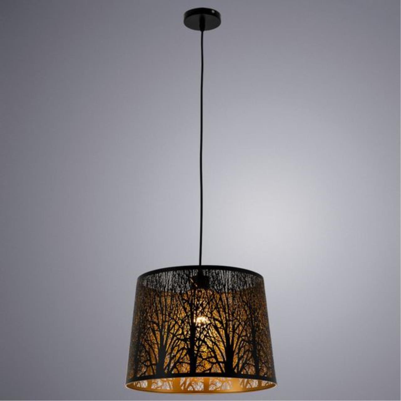 Картинка Подвесной светильник Arte Lamp Celesta A2769SP-1BK