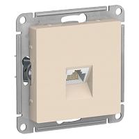 ATLASDESIGN РОЗЕТКА компьютерная RJ45, кат. 5Е, механизм, БЕЖЕВЫЙ 