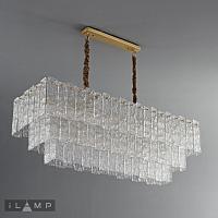 Дополнительная картинка Подвесная люстра iLamp Manhattan P6315-1200 BR