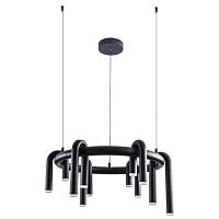 Дополнительная картинка Подвесная люстра Arte Lamp WARHOL A3258LM-30BK