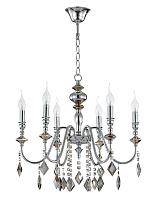 Дополнительная картинка Люстра Crystal Lux MERCEDES SP6 CHROME/SMOKE Crystal Lux 0950/306