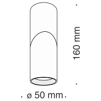 Дополнительная картинка Светодиодный спот C027CL-L10B