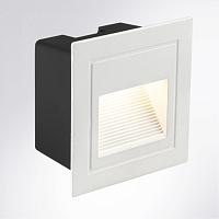 Дополнительная картинка Встраиваемый уличный светильник Arte Lamp PIAZZA A7325IN-1WH