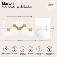 Дополнительная картинка Настенный светильник (бра) Maytoni MOD547WL-05BS