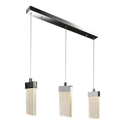 подвесной светодиодный светильник iledex pixel c4430-3l cr, доставка по Казахстану 