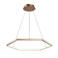 подвесной светодиодный светильник favourite hexagon 2103-6p, доставка по Казахстану 