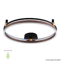 люстры светильник потолочный crystal lux fernando pl72w led coffee/black crystal lux 0620/172, доставка по Казахстану 