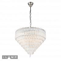 Дополнительная картинка Подвесная люстра iLamp Manhattan 051D-6 Nickel
