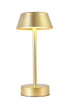 Аккумуляторная настольная лампа Crystal Lux SANTA LG1 GOLD Crystal Lux 3662/501