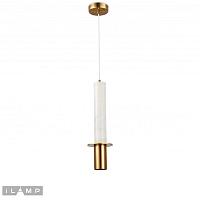 светильник подвесной ilamp lofty 10705-1 wh-br, доставка по Казахстану 